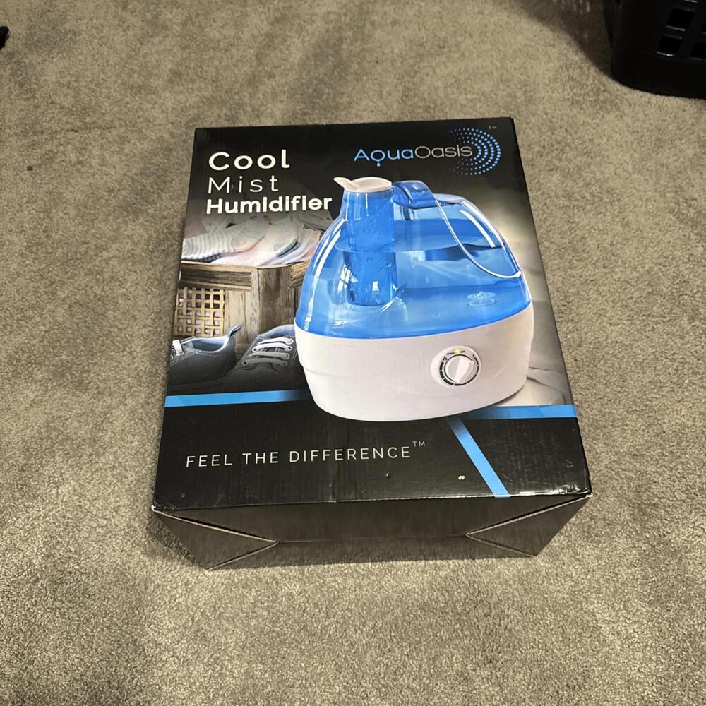 Aqua Oasis Cool Mist Humidifier 2.2L Water Tank Dry Air Relief for Health